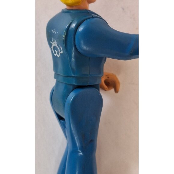 Fisher Price Adventure People Pilot Blue Helicopter - Picture 9 of 16